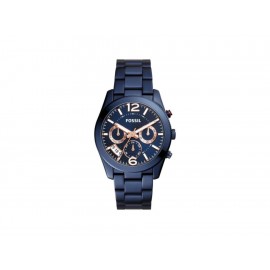 Fossil Perfect Boyfriend ES4093 Reloj para Dama Color Azul-ComercializadoraZeus- 1053209927