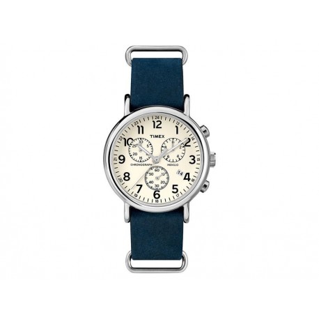 Timex Waterbury Cronógrafo TW2P62100 Reloj Unisex Color Azul-ComercializadoraZeus- 1035410755