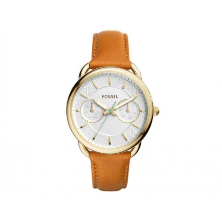 Fossil Tailor ES4006 Reloj para Dama Color Café Claro-ComercializadoraZeus- 1047829093