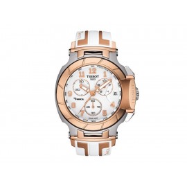 Tissot T-Race T0484172701200 Reloj para Dama Color Blanco-ComercializadoraZeus- 1040316791