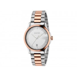 Gucci G-Timeless YA126447 Reloj Fino para Dama Color Acero/Oro Rosado-ComercializadoraZeus- 1040442452