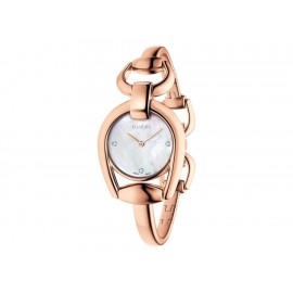 Gucci Horsebit YA139508 Reloj Unisex Color Oro Rosado-ComercializadoraZeus- 1036903470