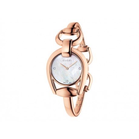 Gucci Horsebit YA139508 Reloj Unisex Color Oro Rosado-ComercializadoraZeus- 1036903470