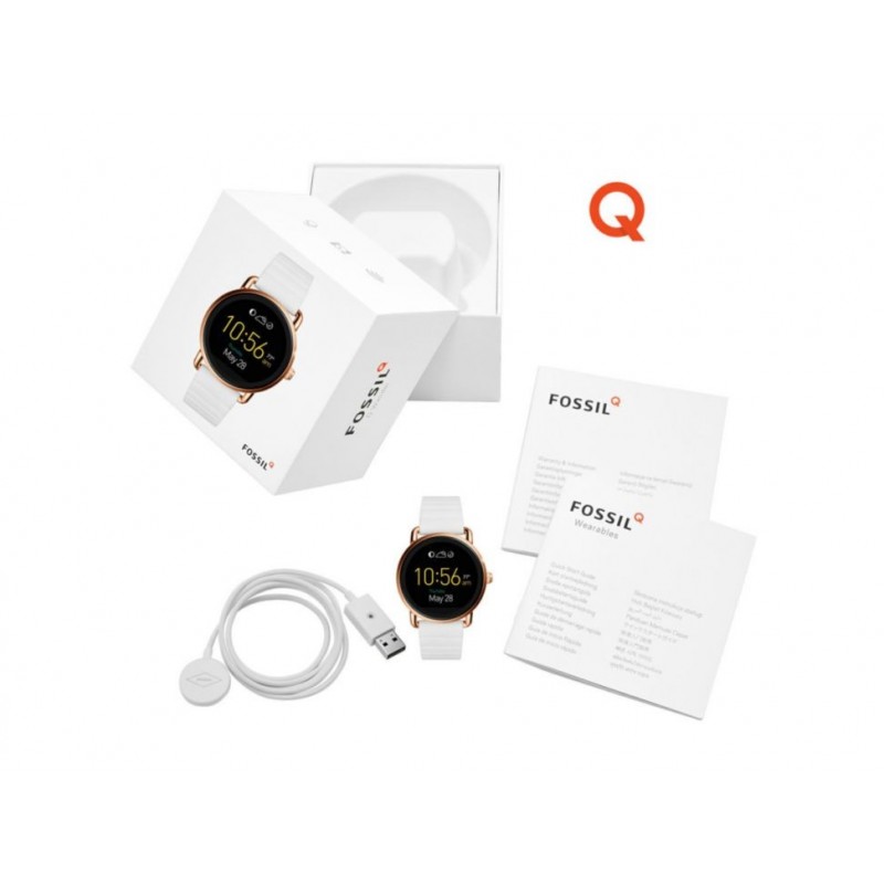 Smartwatch para dama Fossil Q Wander FTW2114 blanco Comercializador