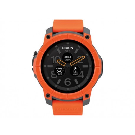 Reloj smartwatch unisex Nixon Mission A1167-2658 naranja-ComercializadoraZeus- 1057252886