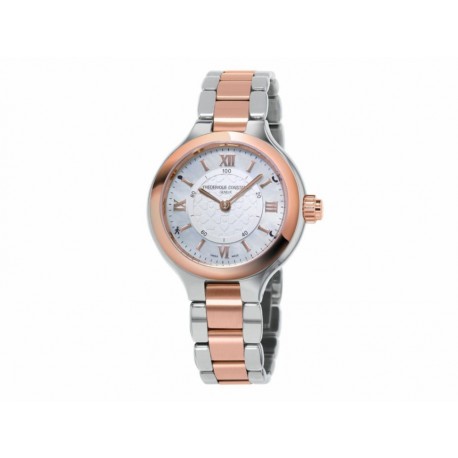 Reloj smartwatch para dama Frederique Constant Horological FC-281WH3ER2B plata/oro rosa-ComercializadoraZeus- 1054576575