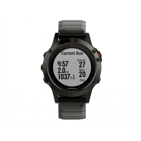 Monitor Garmin Fenix 5 Zafiro Gris Con Correa De Metal-ComercializadoraZeus- 1057348972