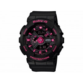 Casio Baby-G BA-111-1ACR Reloj para Dama Color Negro-ComercializadoraZeus- 1026083482