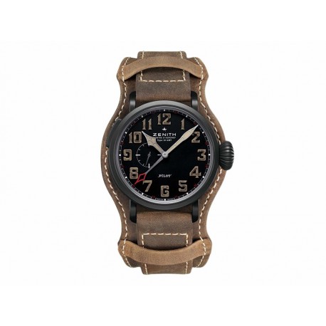 Zenith Pilot Type 20 GMT 96.2431.693/21.C738 Reloj para Caballero Color Café-ComercializadoraZeus- 1034179693