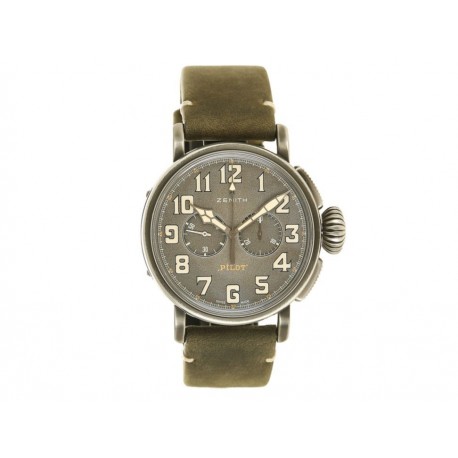 Zenith Heritage 11.2430.4069/21.C773 Reloj para Caballero Color Verde-ComercializadoraZeus- 1049122361