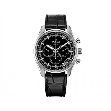 Reloj para caballero Zenith El Primero 03.2080.400/21.C496 negro-ComercializadoraZeus- 1040680426