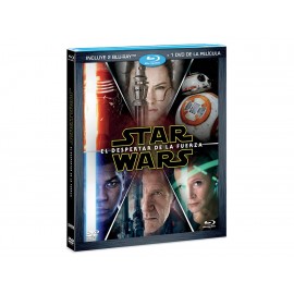 Star Wars: El Despertar de la Fuerza Blu-ray/DVD-ComercializadoraZeus- 1047569075