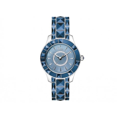 Dior Dior Christal CD143117M001 Reloj para Dama Color Azul-ComercializadoraZeus- 1043034916