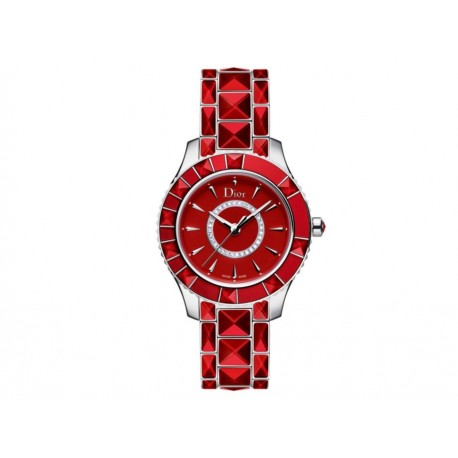 Dior Dior Christal CD143111M001 Reloj para Dama Color Rojo-ComercializadoraZeus- 1043034924