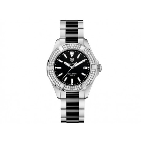 Tag Heuer Aquaracer WAY131E.BA0913 Reloj para Dama Color Acero/Negro-ComercializadoraZeus- 1050995174