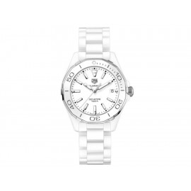 Tag Heuer Aquaracer WAY1391.BH0717 Reloj para Dama Color Blanco-ComercializadoraZeus- 1050995336
