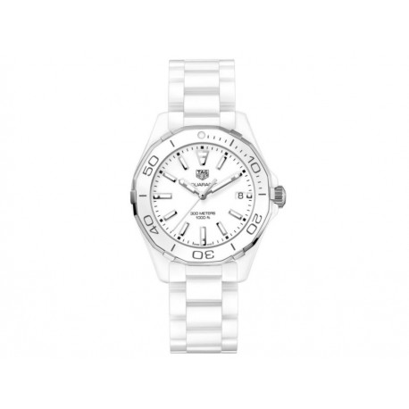 Tag Heuer Aquaracer WAY1391.BH0717 Reloj para Dama Color Blanco-ComercializadoraZeus- 1050995336