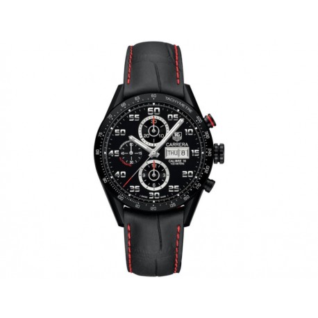 Tag Heuer Carrera CV2A81.FC6237 Reloj para Caballero Color Negro-ComercializadoraZeus- 1044068156