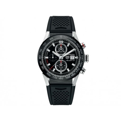 Tag Heuer Carrera CAR201Z.FT6046 Reloj para Caballero Color Negro-ComercializadoraZeus- 1053406668