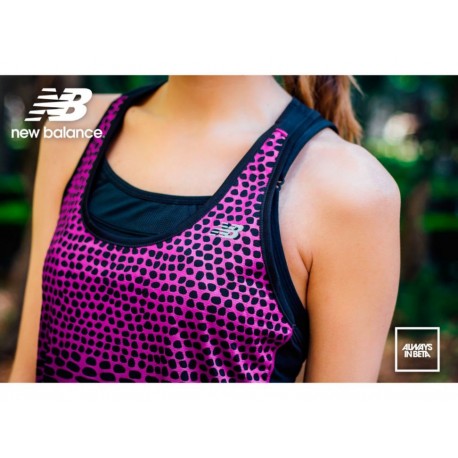 New Balance Playera Tank para Dama-ComercializadoraZeus- 1055354539