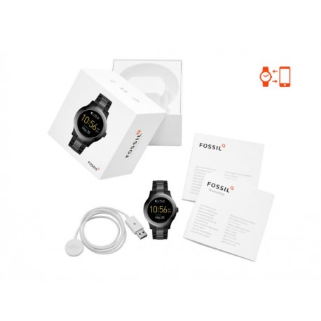 Smartwatch para caballero Fossil Q Founder 2.0 FTW2117 negro-Comerc