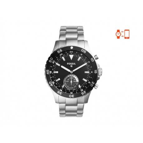 Smartwatch para caballero Fossil Q Crewmaster FTW1126 plateado-ComercializadoraZeus- 1053851858