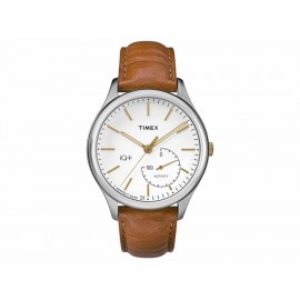 Timex Iq Smartwatch Reloj Híbrido Reloj para Caballero Color Café-ComercializadoraZeus- 1054210945