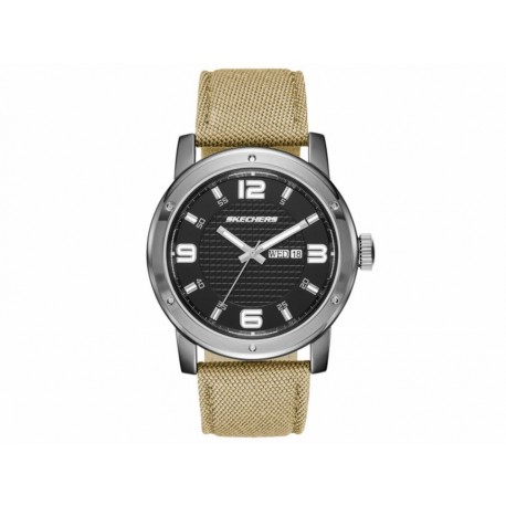 Reloj para caballero Skechers Neutral Canvas Strap SR5088 sand stone-ComercializadoraZeus- 1057494651