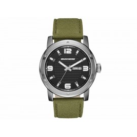 Reloj para caballero Skechers Neutral Canvas Strap SR5089 verde-ComercializadoraZeus- 1057494669