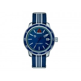 Reloj para caballero Reebok Forge 1.0 Nato RD-FOR-G3-S1NN-NW azul/blanco-ComercializadoraZeus- 1053116244
