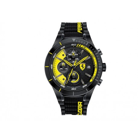 Ferrari Red Rev Evo SF.830261 Reloj para Caballero Color Negro-ComercializadoraZeus- 1039943731
