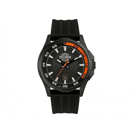 Harley Davidson Dash Board 78B140 Reloj para Caballero Color Negro-ComercializadoraZeus- 1047823621