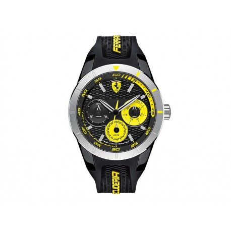 Reloj para caballero Ferrari Red Rev SF.830257 negro-ComercializadoraZeus- 1039943707