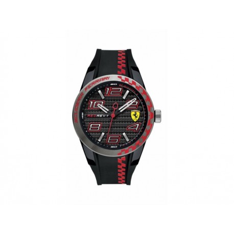 Ferrari Red Rev T SF.830336 Reloj para Caballero Color Negro-ComercializadoraZeus- 1050915421