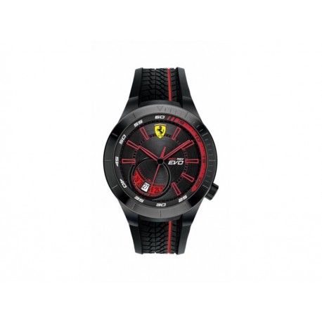 Ferrari Red Rev Evo SF.830339 Reloj para Caballero Color Negro-ComercializadoraZeus- 1050915456
