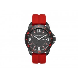 Skechers Aluminum Bezel Silicone SR5079 Reloj para Caballero Color Rojo-ComercializadoraZeus- 1055955669