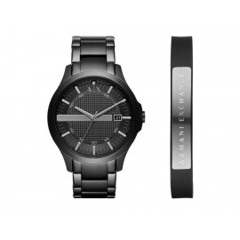 Armani Exchange Hampton AX7101 Reloj para Caballero Color Negro-ComercializadoraZeus- 1053173035