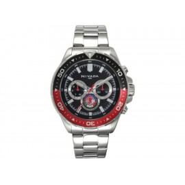 Reloj para caballero Nivada Fans Collection Club Deportivo Toluca NP17341ATS acero-ComercializadoraZeus- 1059141682