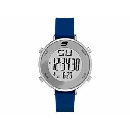 Skechers Skinny Silicone St SR6067 Reloj para Unisex Color Azul-ComercializadoraZeus- 1051170063