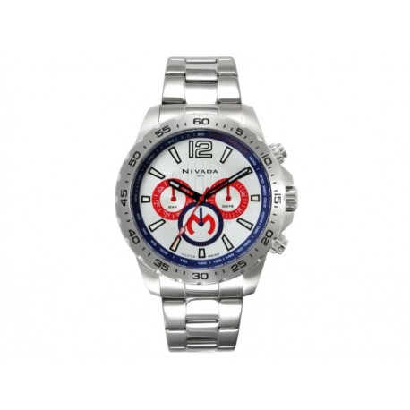 Reloj para caballero Nivada Fans Collection Club Monarcas NP17352MON acero-ComercializadoraZeus- 1059142221