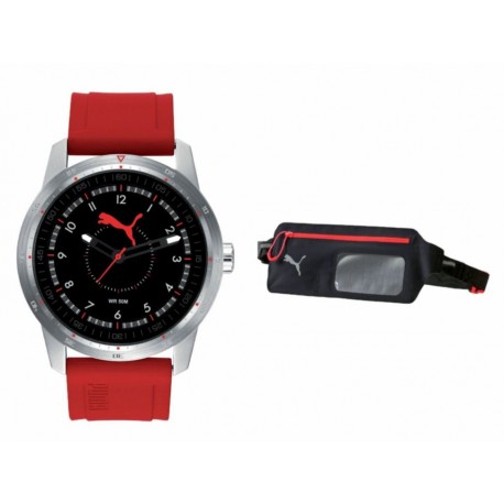 Reloj para caballero Puma Quick PU104111002.SET rojo-ComercializadoraZeus- 1060291191