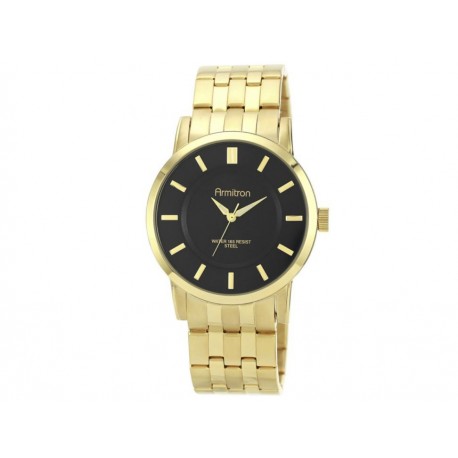 Armitron Dress Sport 204962BKGP Reloj para Caballero Color Oro-ComercializadoraZeus- 1047864263