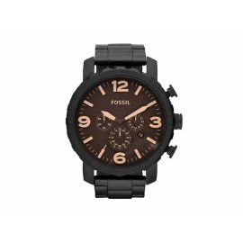Fossil Nate JR1356 Reloj para Caballero Color Negro-ComercializadoraZeus- 1011613329