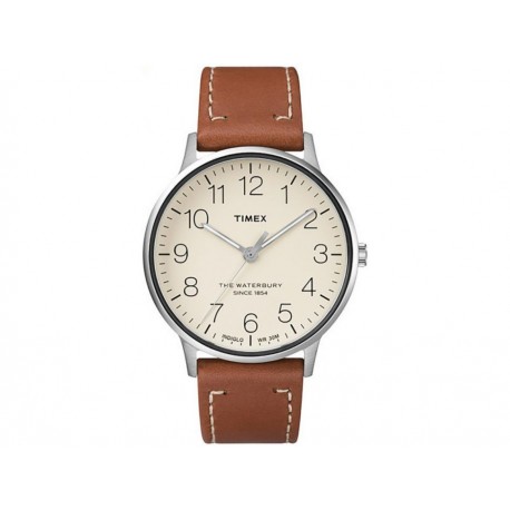 Timex Waterbury TW2R25600 Reloj para Caballero Color Tabaco-ComercializadoraZeus- 1056114323