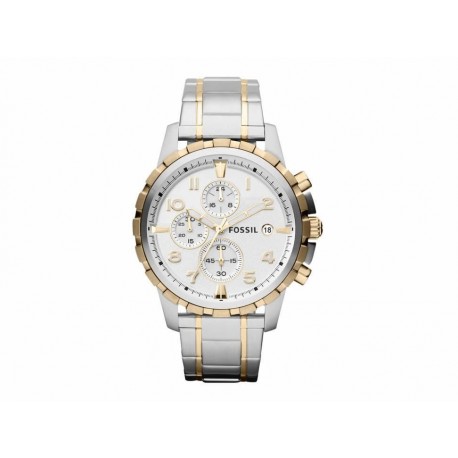 Fossil Dean FS4795 Reloj para Caballero Color Plata-ComercializadoraZeus- 1032364442