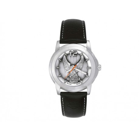 Harley Davidson Signature 76A12 Reloj para Caballero Color Negro-ComercializadoraZeus- 1047823249