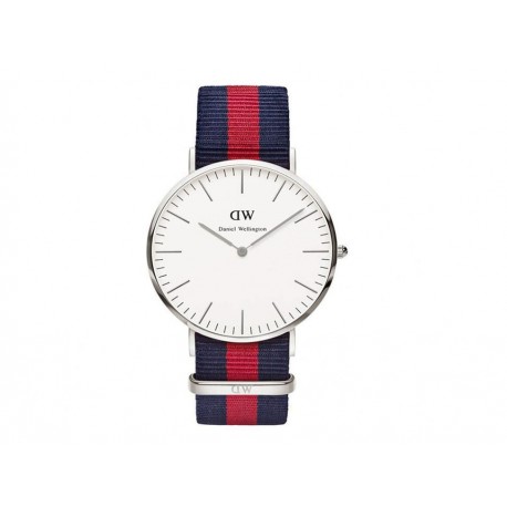 Reloj para caballero Daniel Wellington Oxford 0201DW azul/rojo-ComercializadoraZeus- 1042601213