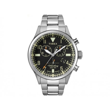 Timex Waterbury TW2R24900 Reloj para Caballero Color Plata-ComercializadoraZeus- 1056114404