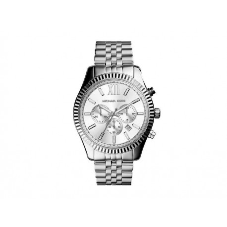 Michael Kors Lexington MK8405 Reloj para Caballero Color Plata-ComercializadoraZeus- 1043150711