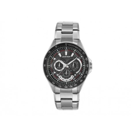 Armitron Classics 205197BKSV Reloj para Caballero Color Plata-ComercializadoraZeus- 1050819791